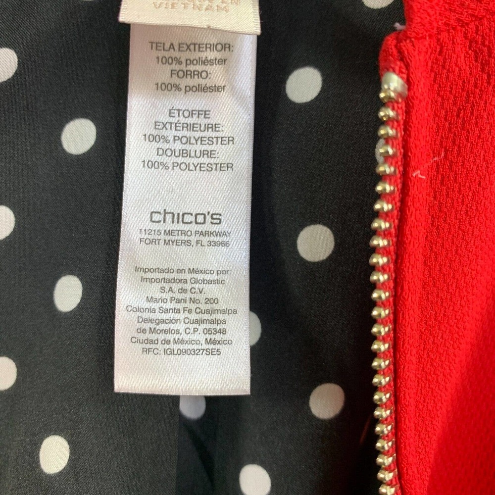 Chico's Red Blazer Jacket - Picture 11 of 11